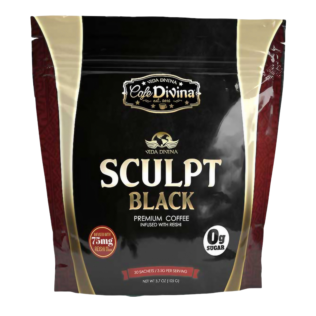 Esculpir café negro