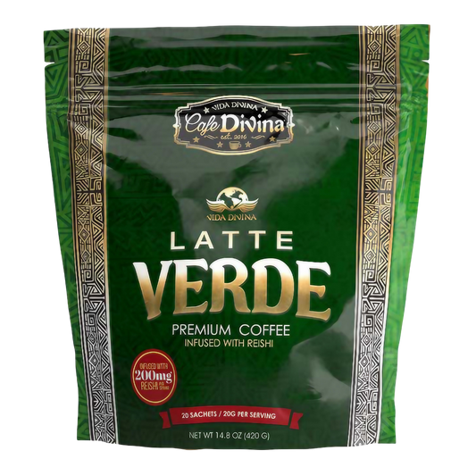 Café con leche verde matcha 