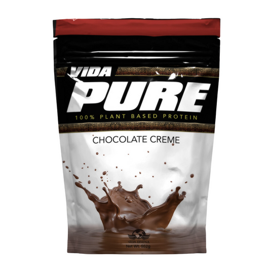 Proteína vegetal con crema de chocolate pura Vida